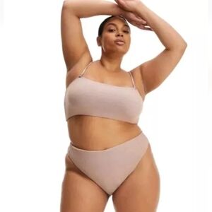 Good American 2 piece Good Waist Bikini Set 6(3X)